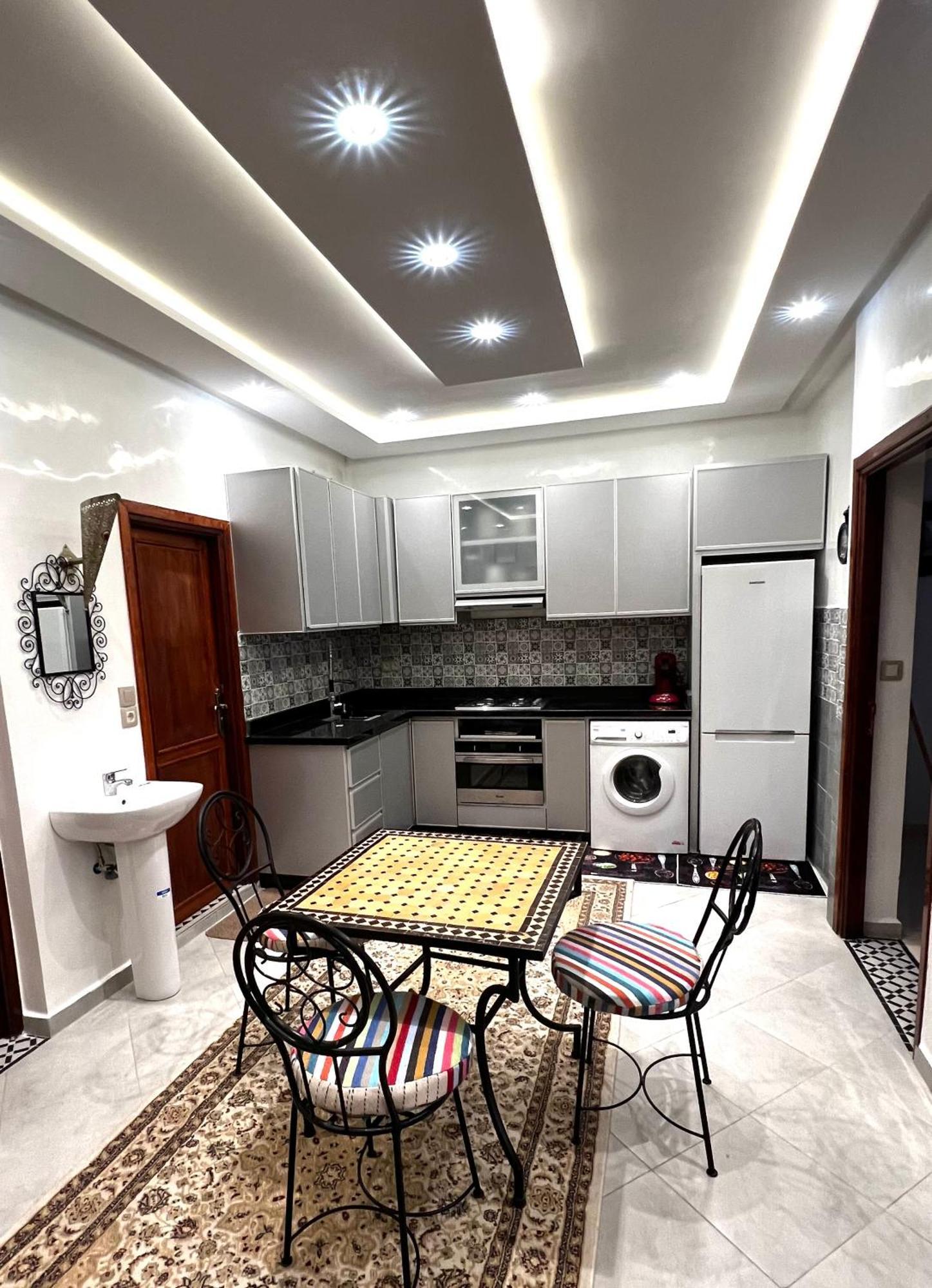 Appartement Proche Aeroport, Dar Nahila Marraquexe Exterior foto